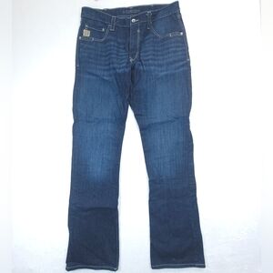 Cinch Carter 2.4 Jeans Men’s 36x38 Relaxed Fit Boot Cut Blue Denim Western